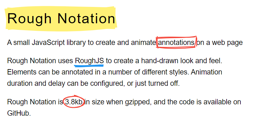 Rough Notation main page